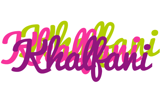Khalfani flowers logo