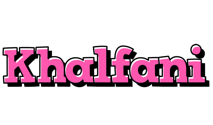 Khalfani girlish logo