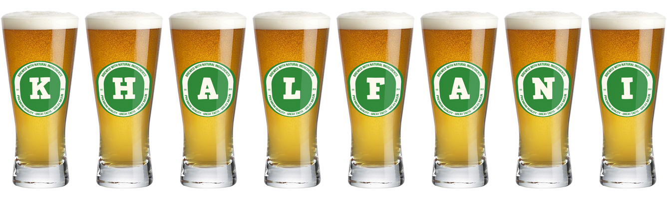 Khalfani lager logo