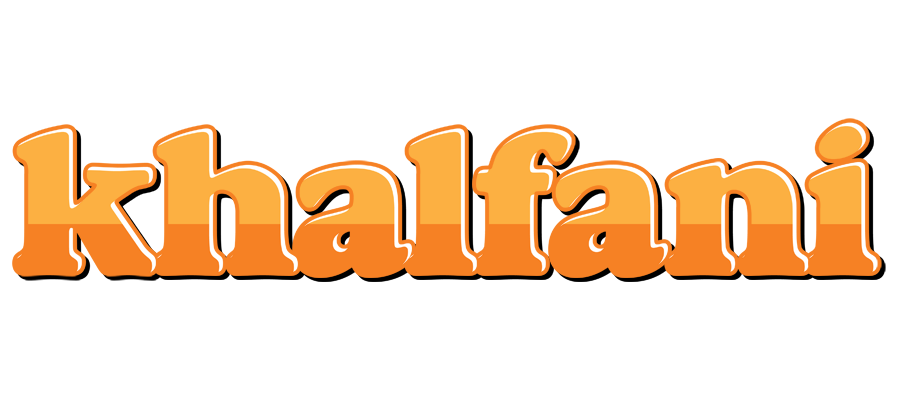 Khalfani orange logo