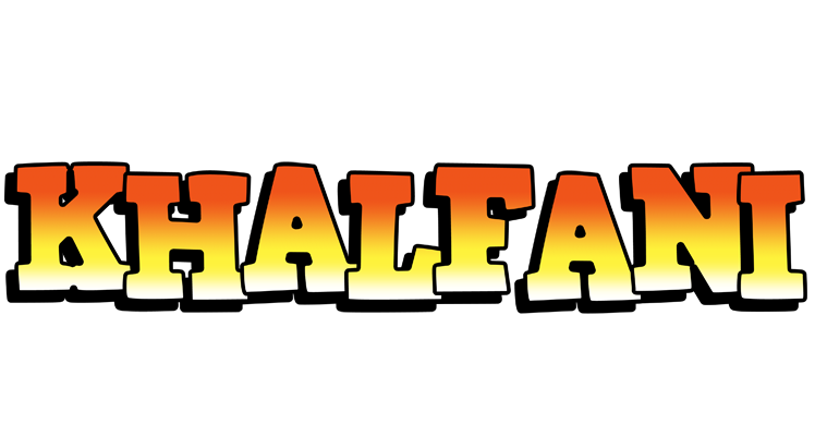 Khalfani sunset logo