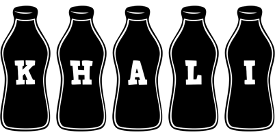 Khali bottle logo