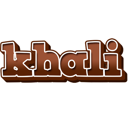Khali brownie logo