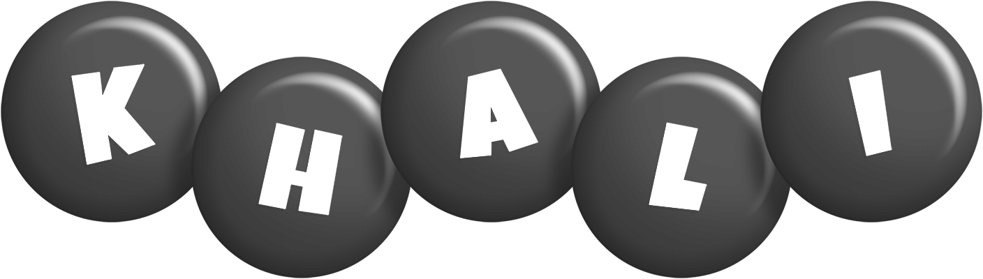 Khali candy-black logo