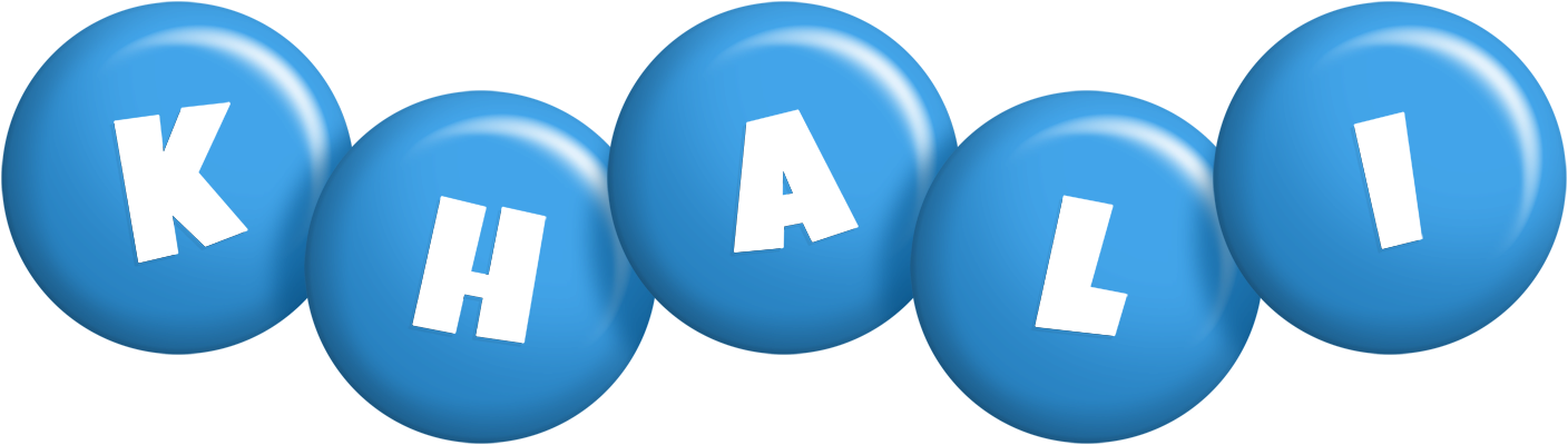 Khali candy-blue logo
