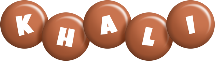 Khali candy-brown logo
