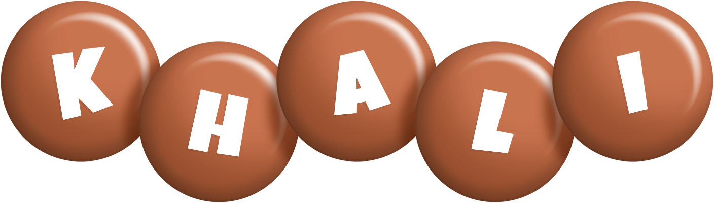 Khali candy-brown logo