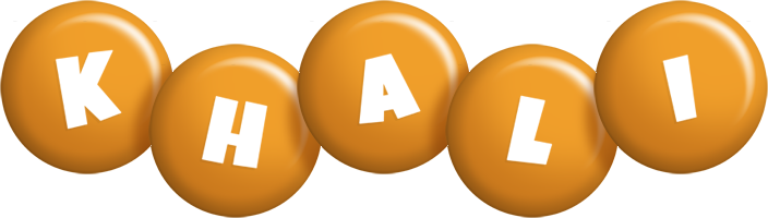 Khali candy-orange logo
