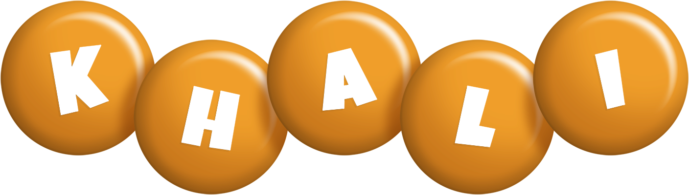Khali candy-orange logo