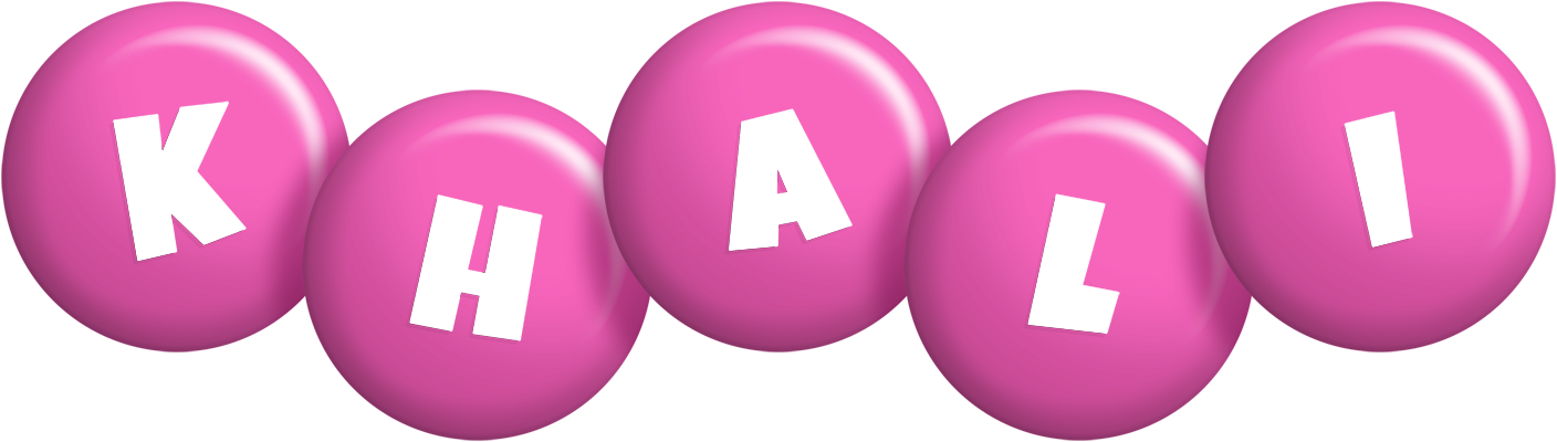 Khali candy-pink logo