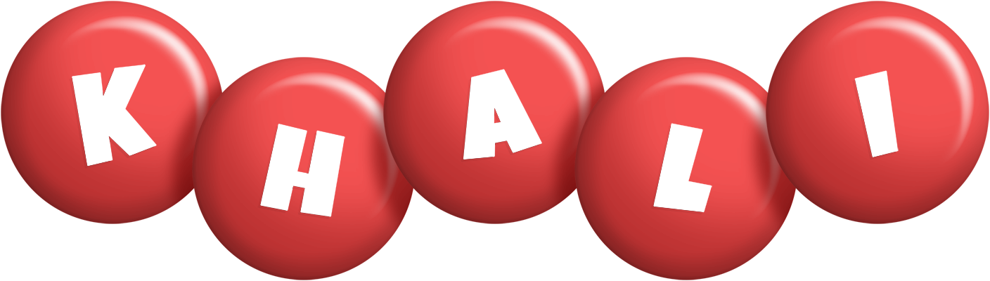 Khali candy-red logo