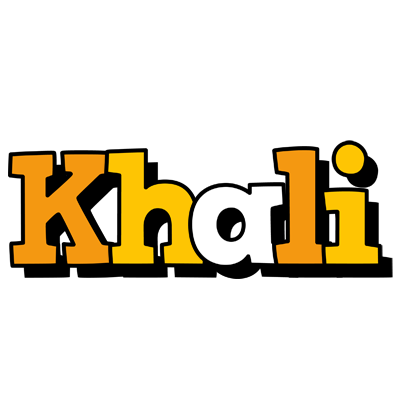 Khali cartoon logo
