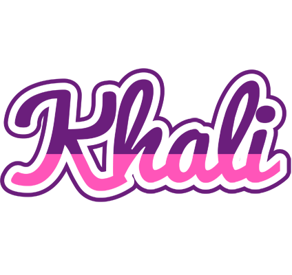 Khali cheerful logo