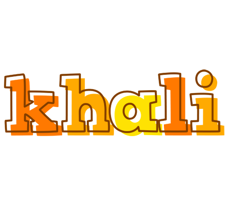 Khali desert logo