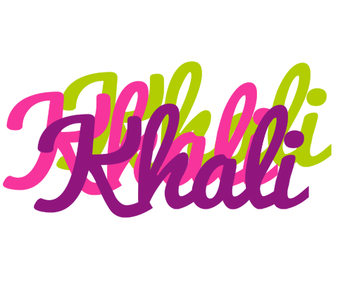 Khali flowers logo