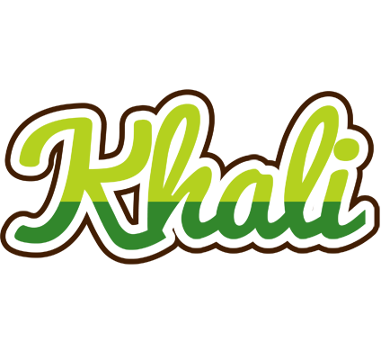Khali golfing logo
