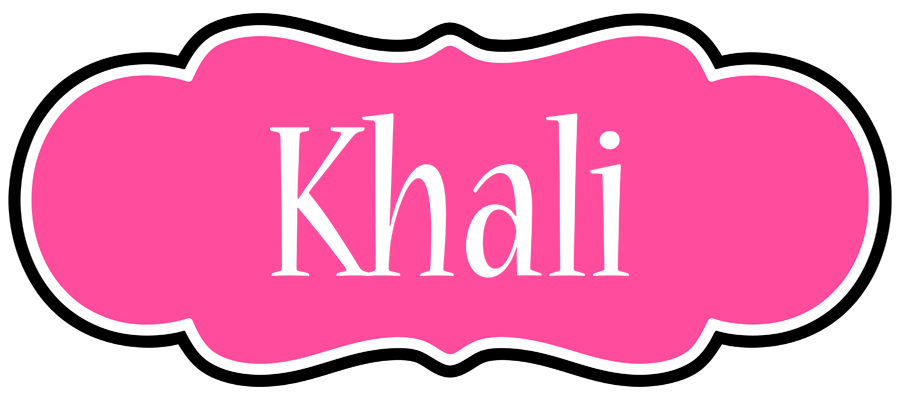 Khali invitation logo