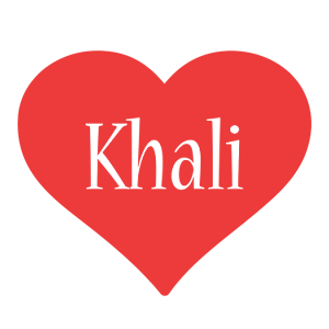Khali love logo