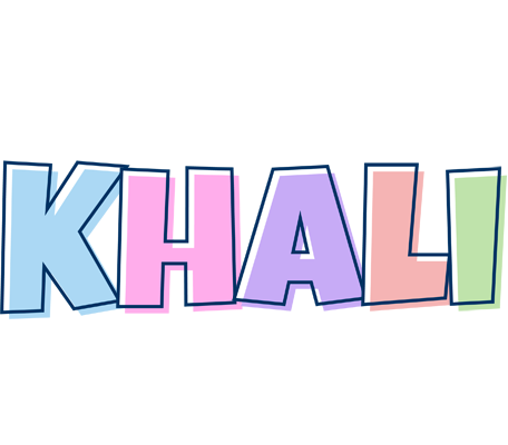 Khali pastel logo