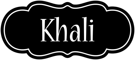 Khali welcome logo