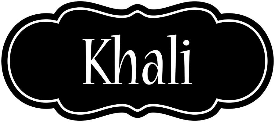 Khali welcome logo
