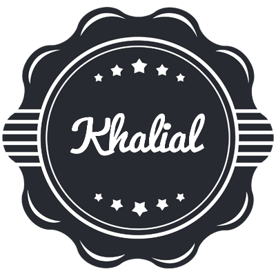 Khalial badge logo
