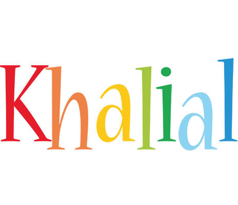 Khalial birthday logo