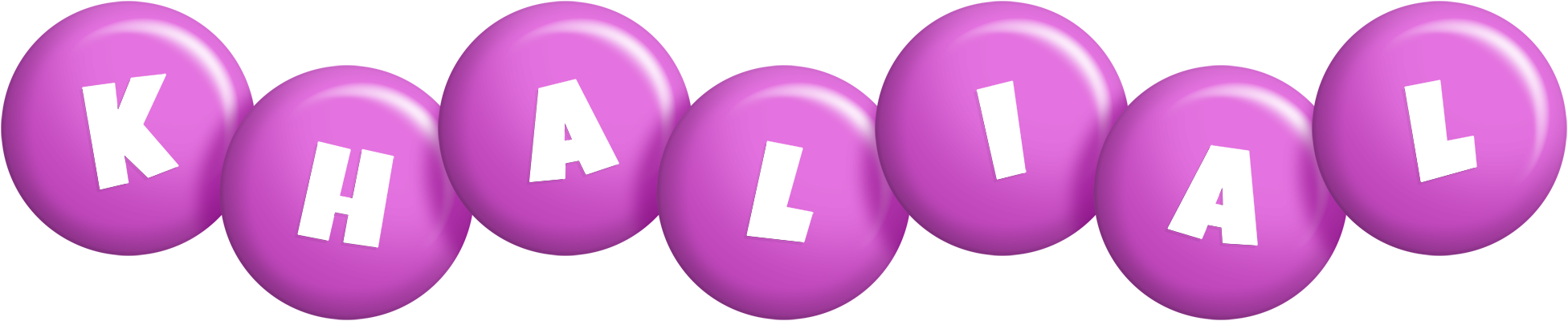 Khalial candy-purple logo