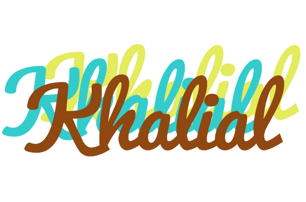 Khalial cupcake logo
