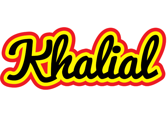 Khalial flaming logo