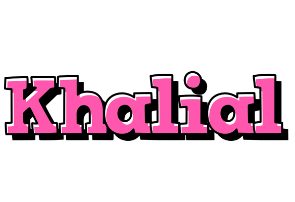 Khalial girlish logo