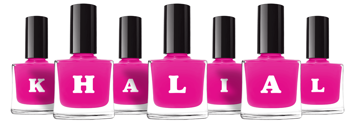 Khalial nails logo