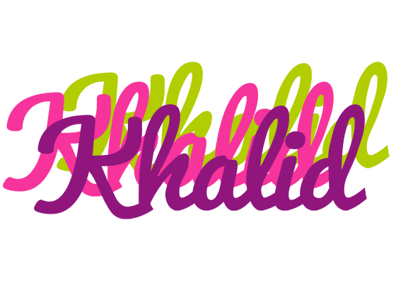 Khalid flowers logo