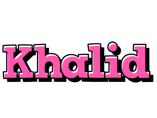 Khalid girlish logo