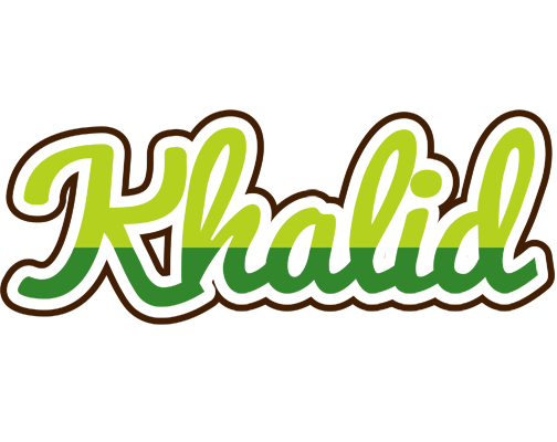 Khalid golfing logo