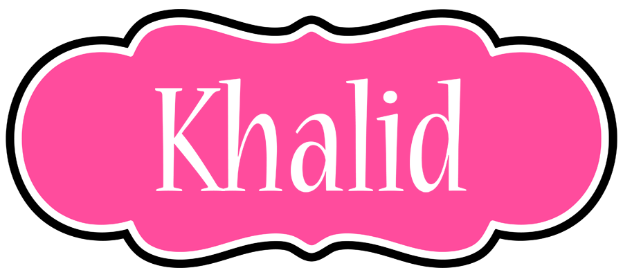Khalid invitation logo