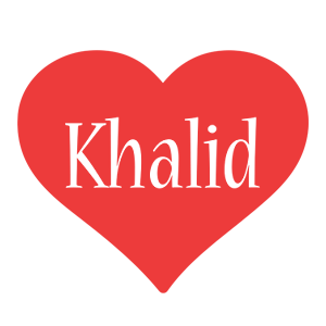 Khalid love logo