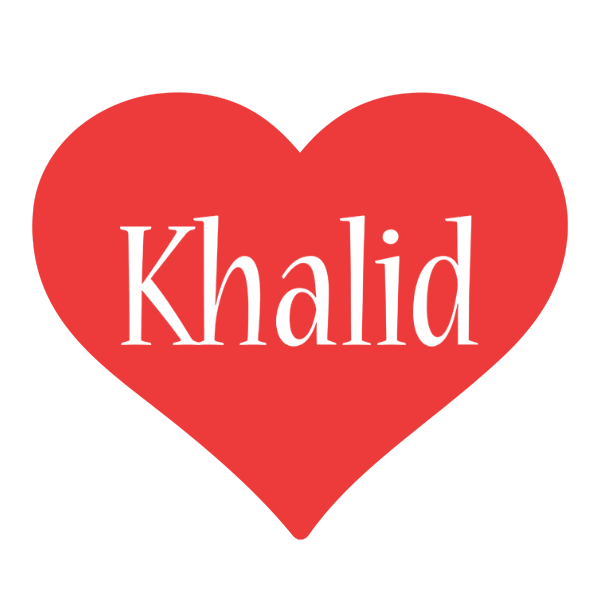 Khalid love logo