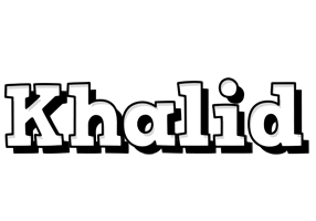Khalid snowing logo