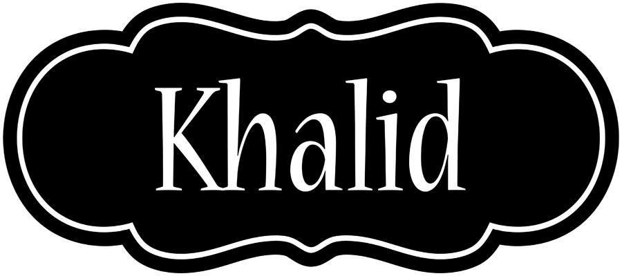 Khalid welcome logo