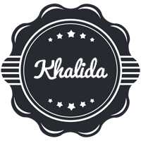 Khalida badge logo