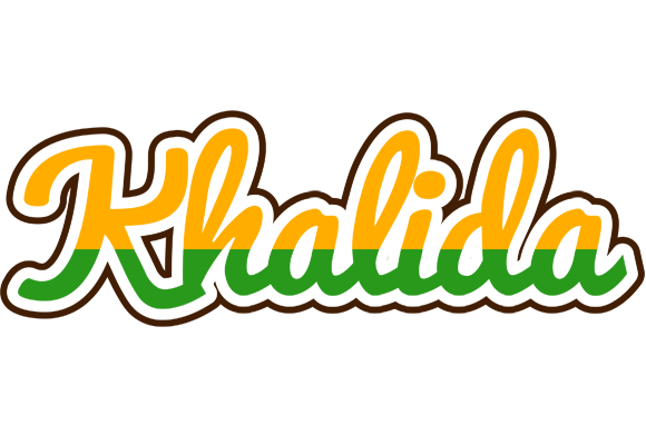 Khalida banana logo
