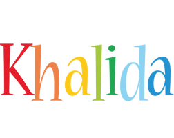 Khalida birthday logo