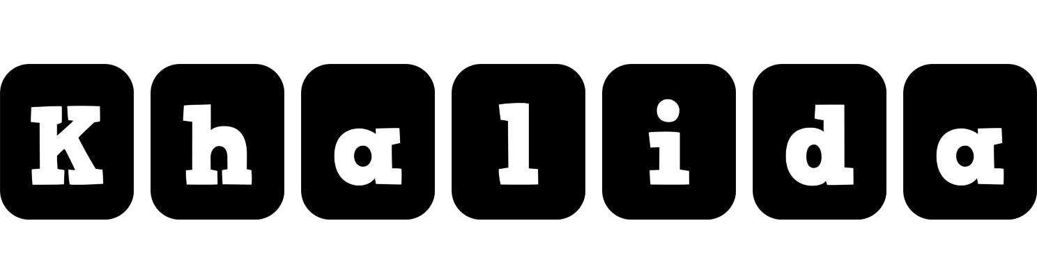 Khalida box logo