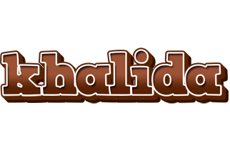 Khalida brownie logo