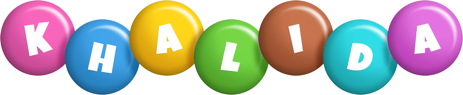 Khalida candy logo