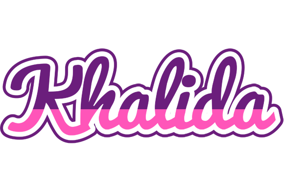 Khalida cheerful logo