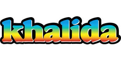 Khalida color logo