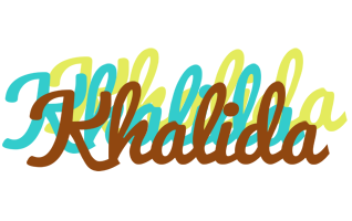 Khalida cupcake logo
