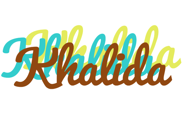 Khalida cupcake logo